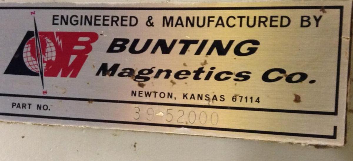 Used BUNTING Drawer Magnet w/ Shutoff 39-52000 USED