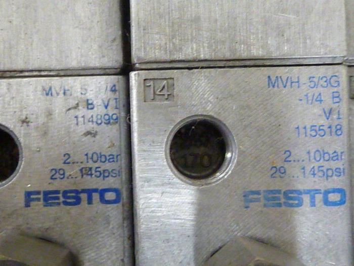 Used FESTO Control Block / Valve Terminal IFB8-02 #52767