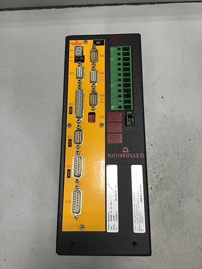 Used BAUMULLER Servo Drive BUM60-VC-0A-0001 Used