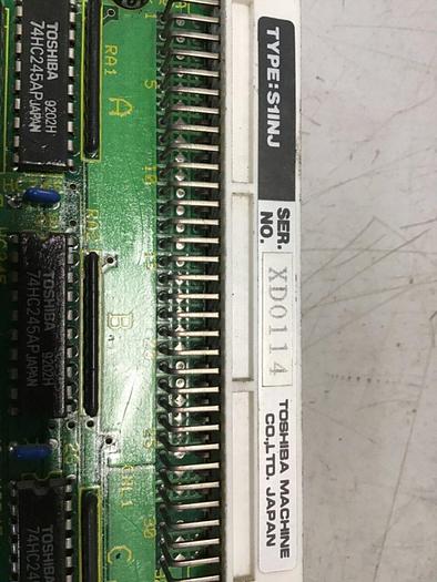 Used TOSHIBA SII Injector Interface Board S1INJ #140236