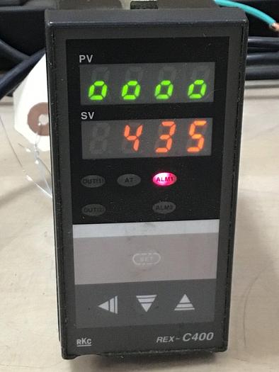 Used RKC Temperature Control REX-C400FKA3MAN #143438