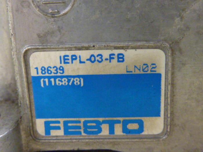 Used FESTO Control Block w/ Valves IFB8-03 #52679