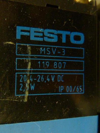 Used FESTO Control Block / Valve Terminal IFB8-02 #52875