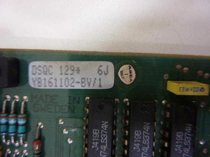 Used ABB Circuit Board YB161102-BV/1 #48716