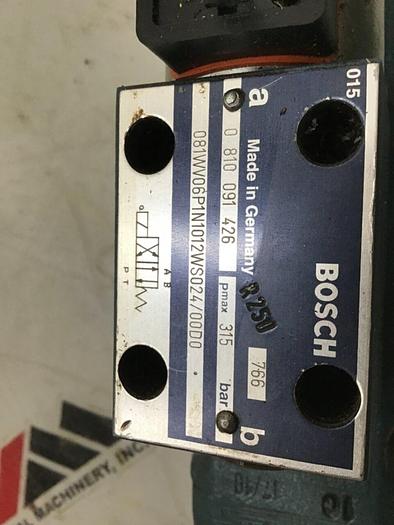 Used BOSCH Valve 0 810 091 426 #141111