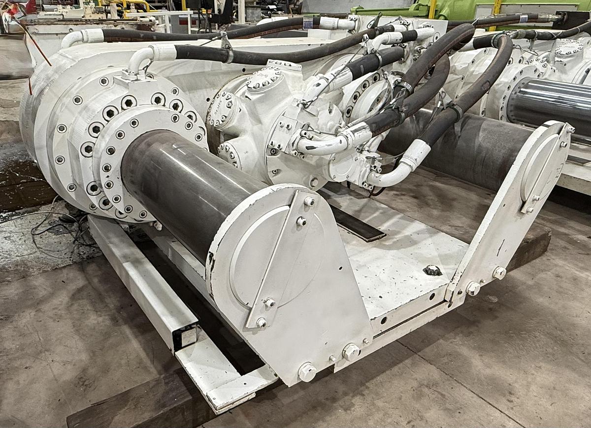 Used HPM 400 oz injection unit