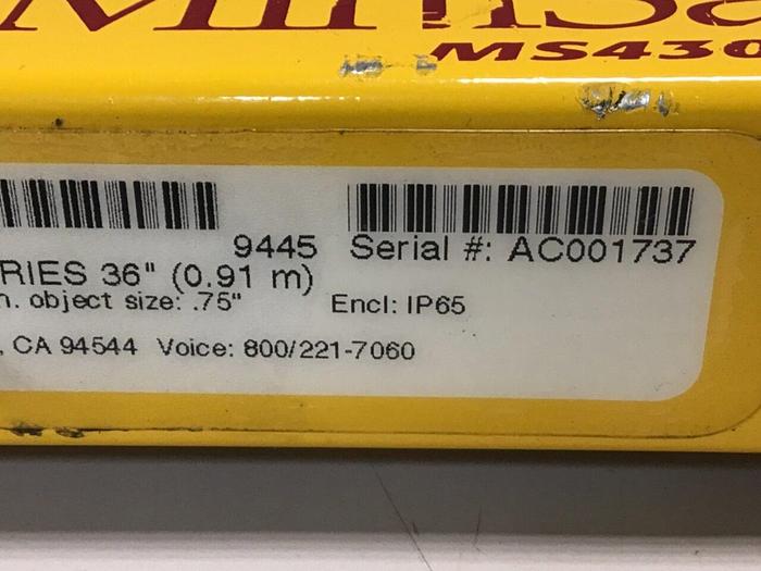 Used STI Light Curtain Transmitter MS4336B-2USED