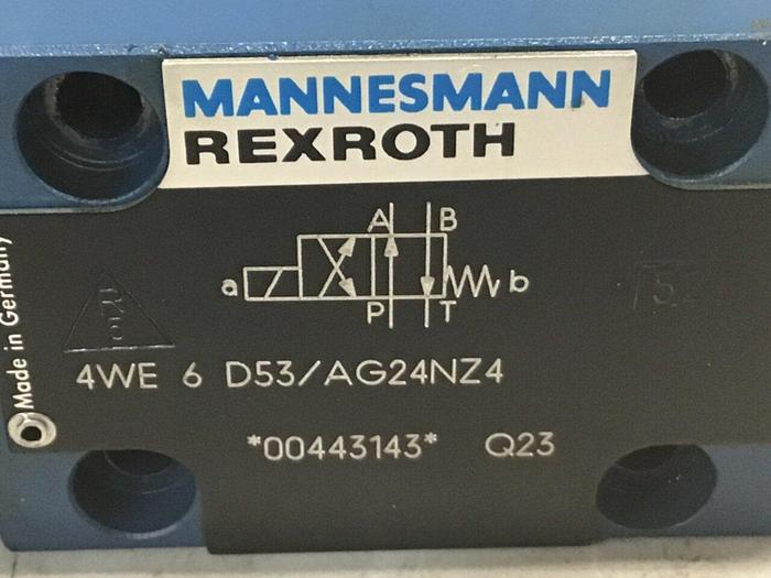 Used REXROTH Valve 4WE 6 D53 4WE6D53/AG24NZ4 Used