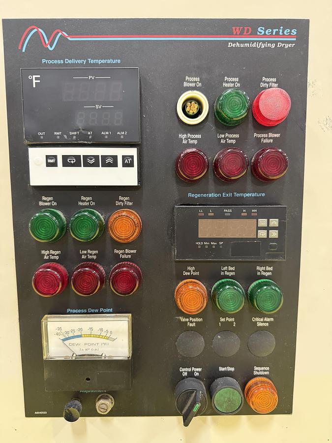 Used AEC WHITLOCK Desiccant Dryer WD350RTQ USED