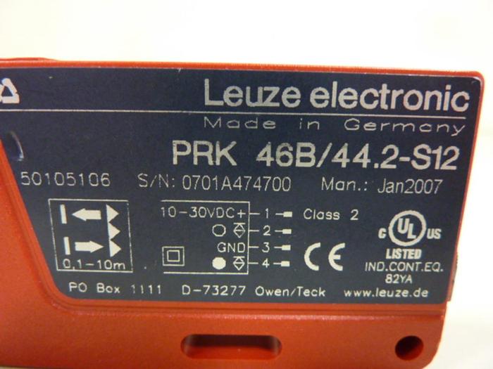 Used LEUZE Scanner Module PRK 46B/44.2-S12 #52202