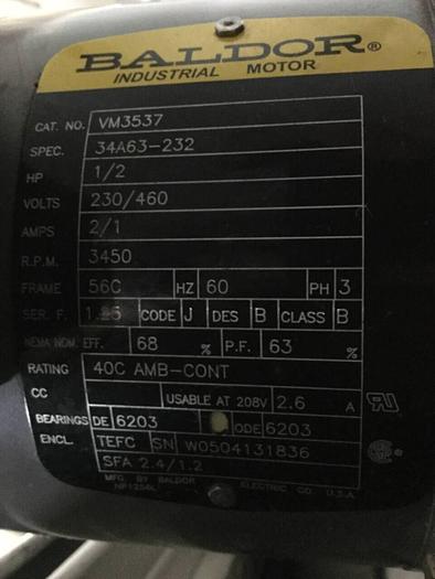 Used HPM 3.5" Extruder 3.5 TMIII-30.1 USED