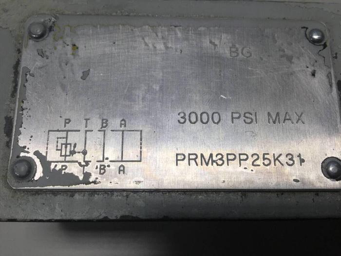 Used PARKER Hydraulic Valve PRM3PP25K #99568