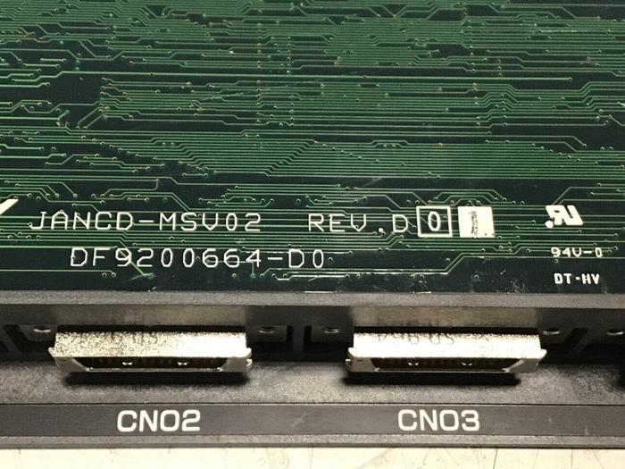Used YASKAWA Circuit Board JANCD-MSV01B #131027