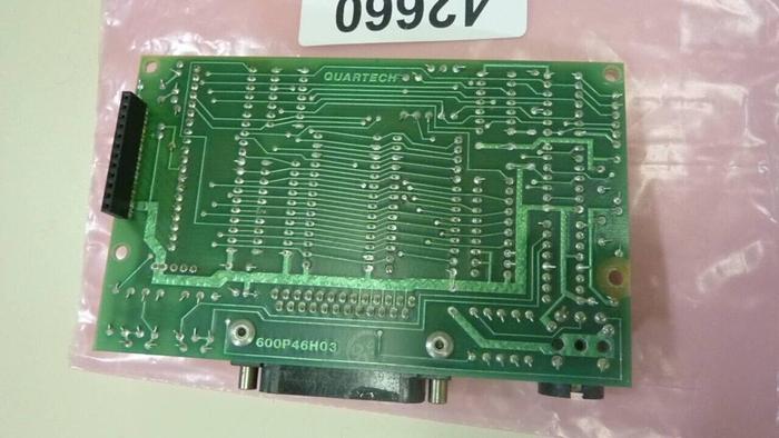 Used QUARTECH Circuit Board 600P46H03 #42660