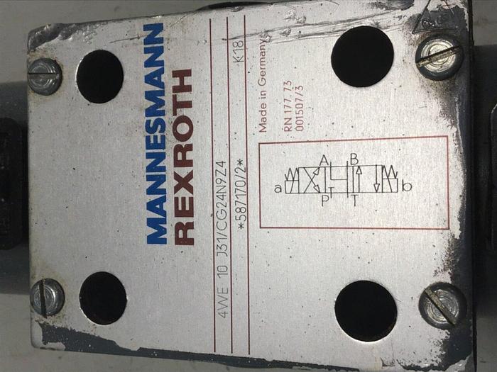 Used REXROTH Valve 4WE10J31/CG24N9Z4 #137789