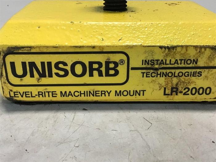 Used UNISORB Leveling Mount Pad 5 x 3 LR-2000 #122705