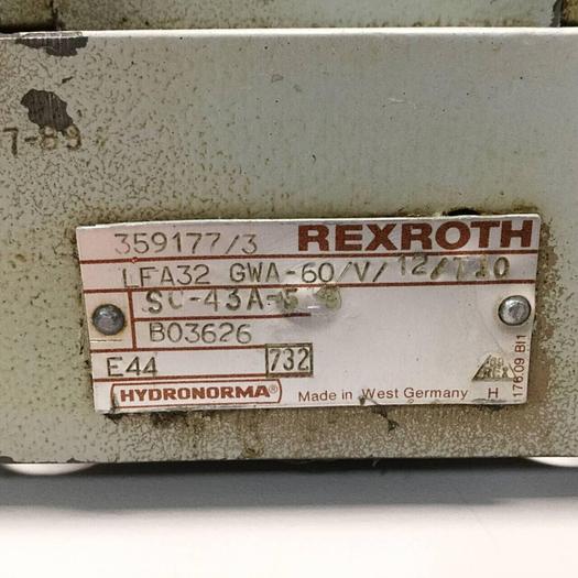 Used REXROTH Valve LFA32GWA60V12T10 #97548