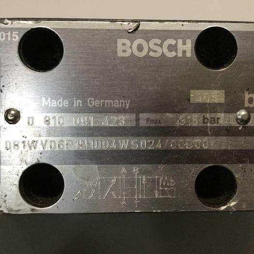 Used BOSCH Valves 0 810 050 113 Used