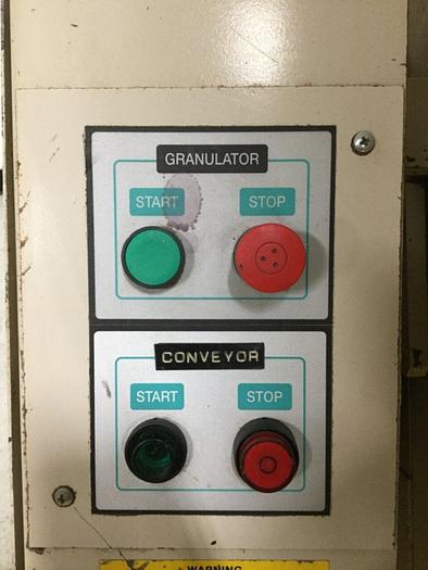 Used BALL & JEWELL 25 HP Grinder / Granulator, VG1620, USED