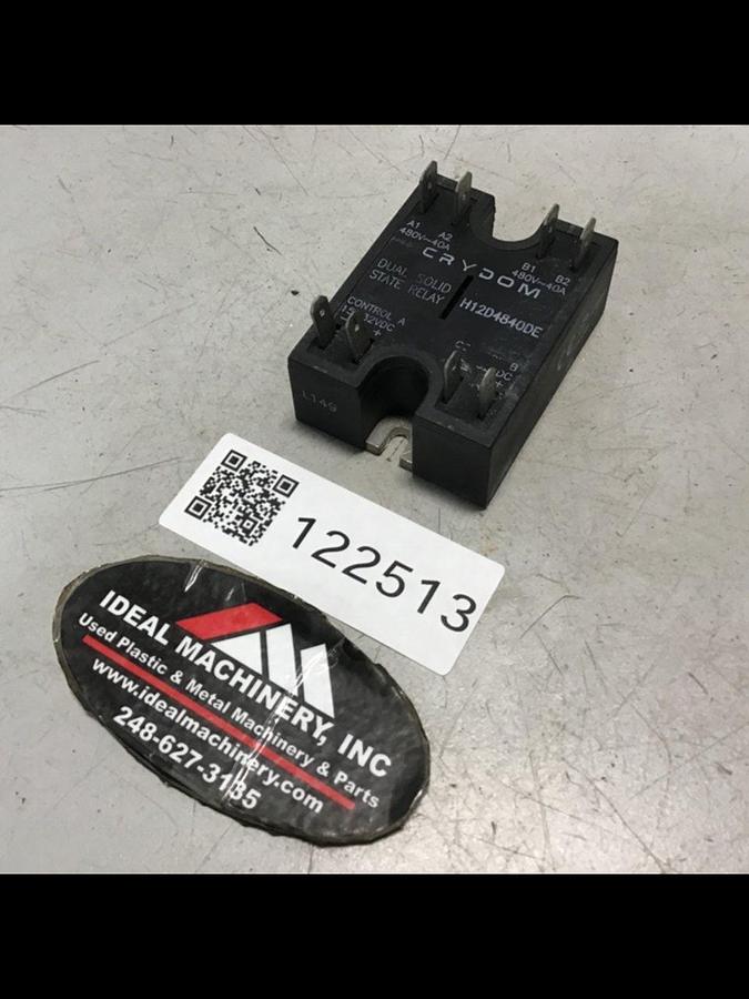 Used CRYDOM Dual Solid State Relay H12D4840DE used