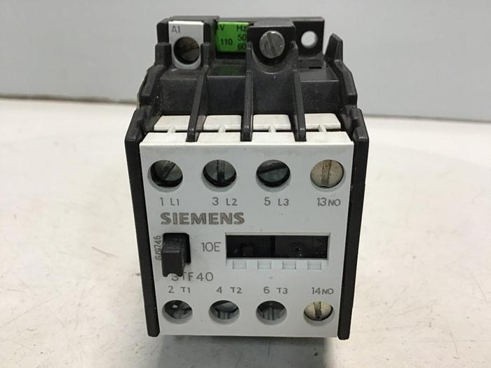 Used SIEMENS Contactor 3TF4010-0A #123995