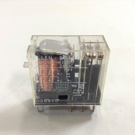 Used ALLEN BRADLEY Relay 700-HK32Z24 SER A #76431