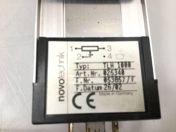 Used NOVOTECHNIK Position Transducer TLH1000 Used
