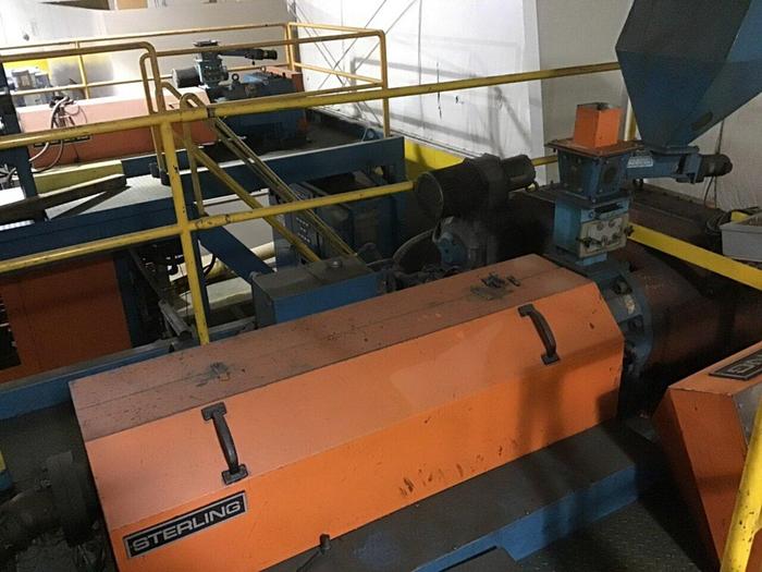 Used STERLING 50 Ton Blow Molding Machine SL33D USED