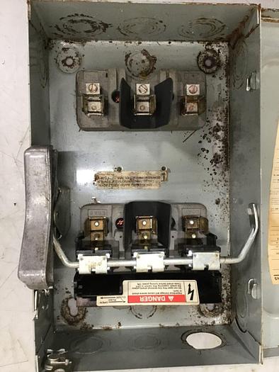 Used SIEMENS 30 Amp ITE Heavy Duty Vacu-Break F-351 #127054