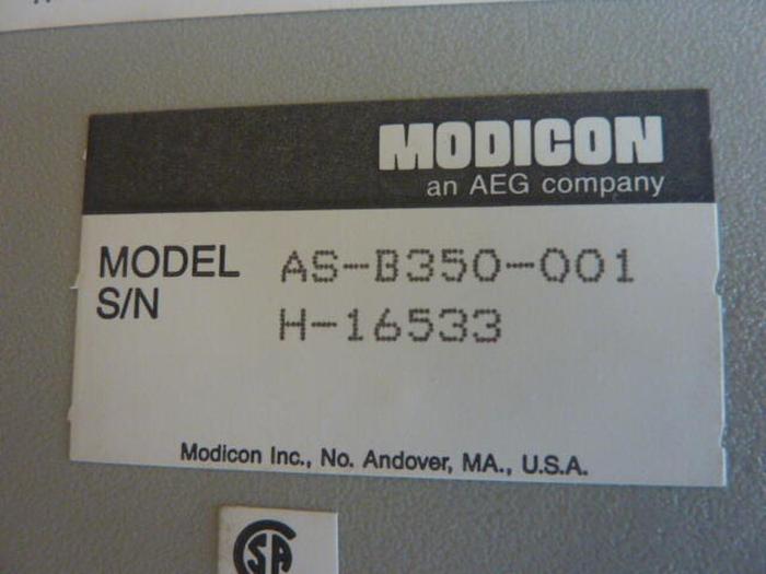 Used MODICON Input Module AS-B350-001 #31440