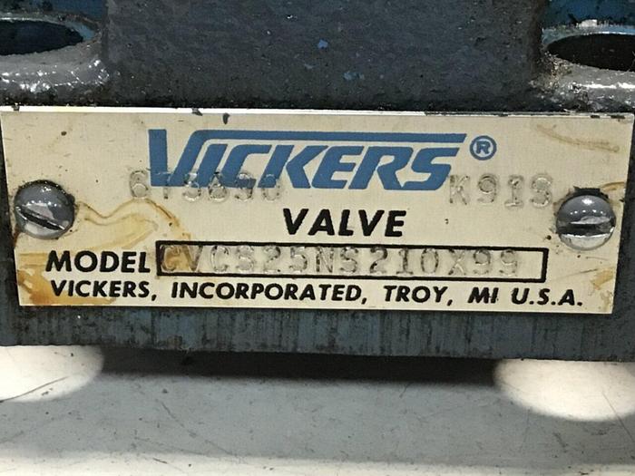 Used VICKERS Valve CVCS25NS210X99 Used