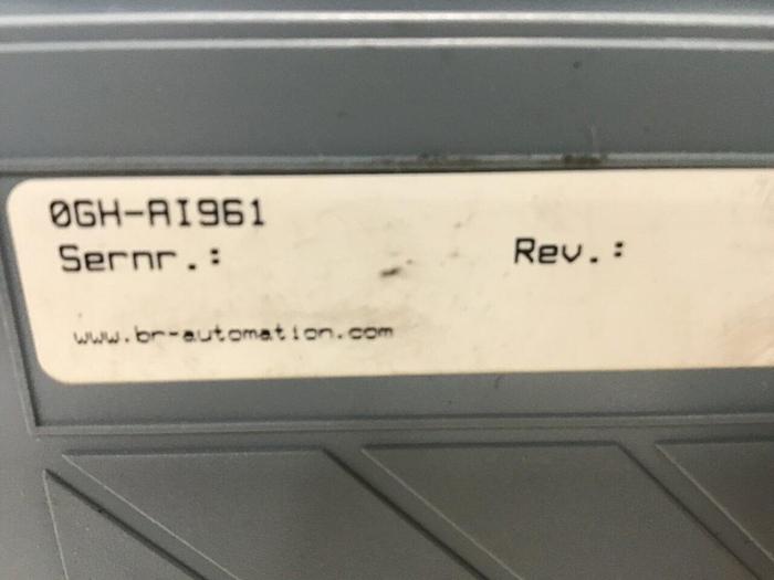 Used B&R Module 0GH-AI961 AI 961 USED