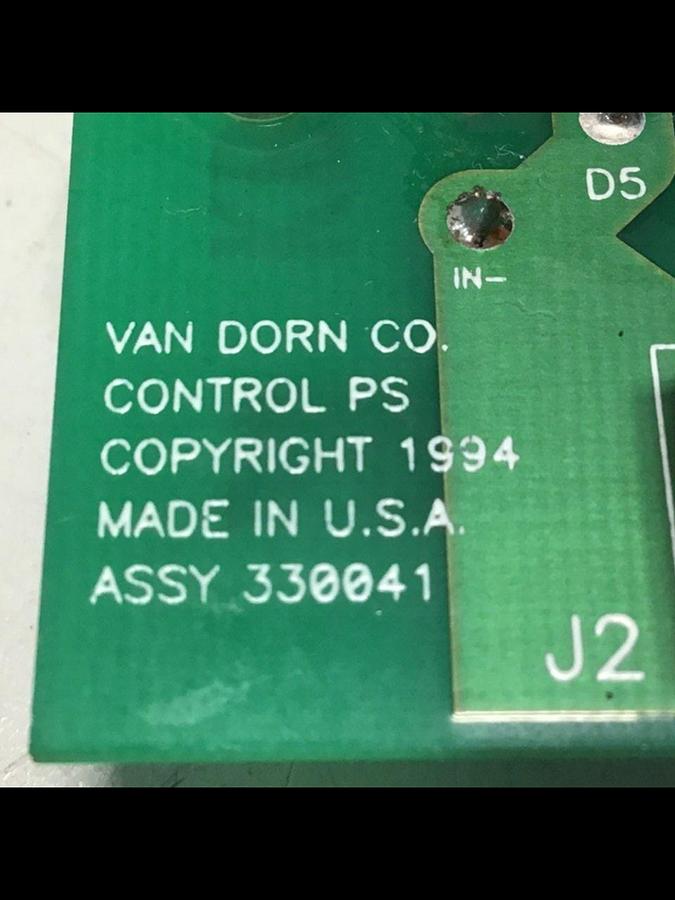 Used VAN DORN Circuit Board 330041 PC330-041 Used