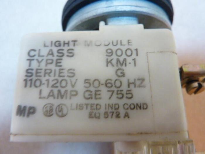 Used SQUARE D Switch 9001-KM1 #38118