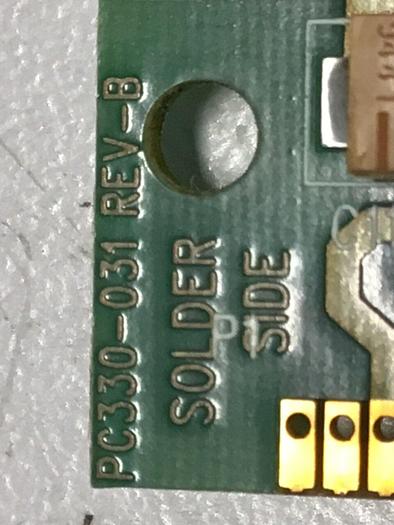 Used VAN DORN Sequencer Circuit Board PC330-029 330-029 #121973