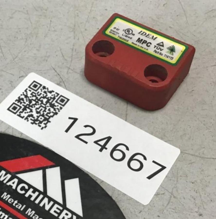 Used IDEM SAFETY SWITCHES Coded Miniature Switch 114113 USED