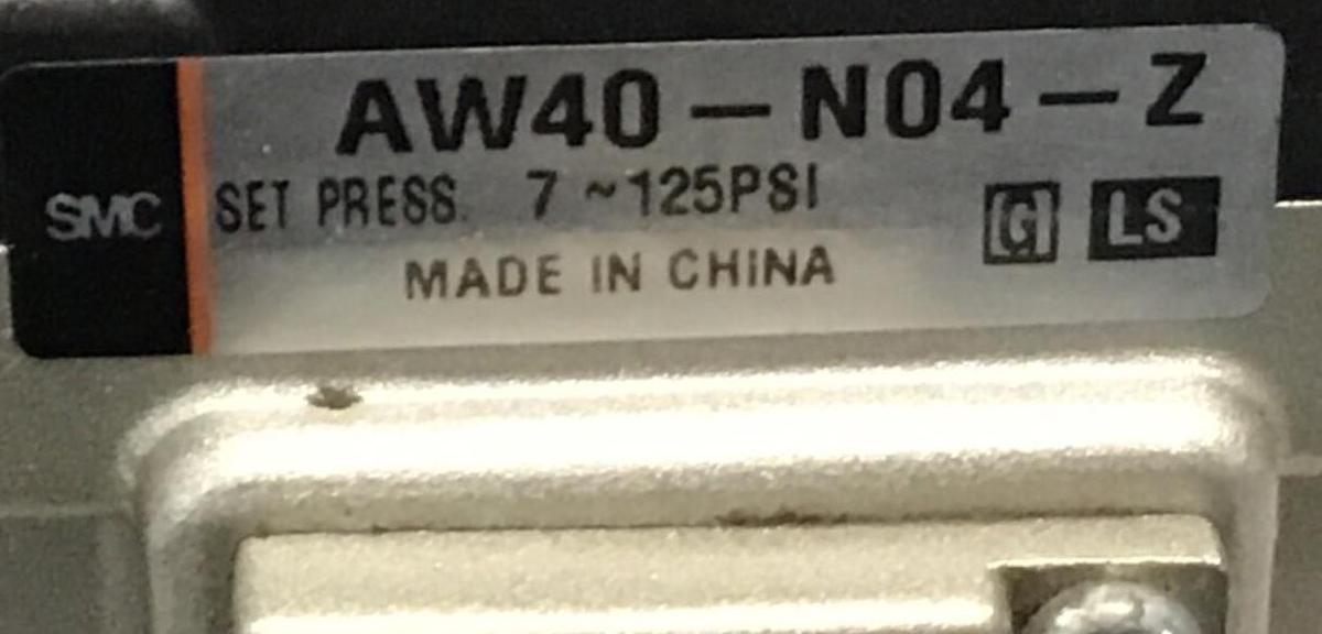 Used SMC Filter Regulator AW40-N04-Z USED