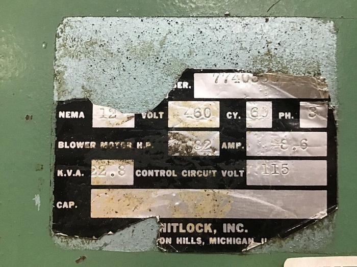 Used WHITLOCK 150 CFM Dryer 150 CL Used