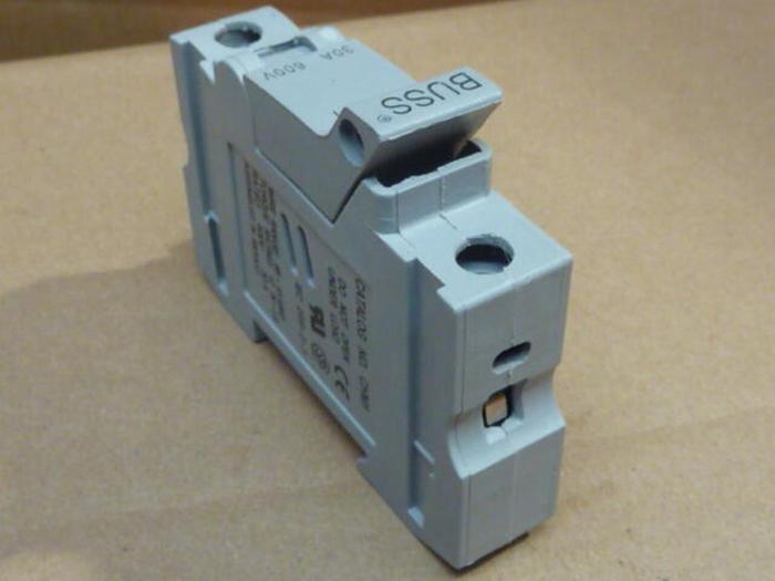 Used BUSS AUTOMATION 30 Amp Fuse Holder CHM1 #36972