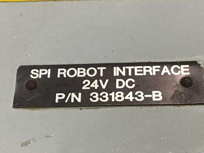 Used SPI Robot Interface 331843-B #130315