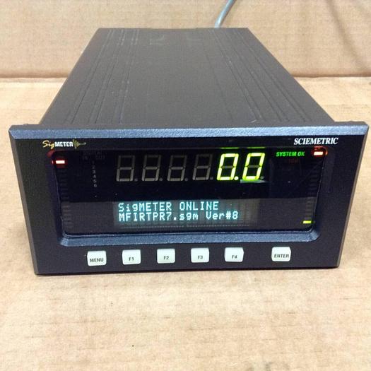 Used SCIEMETRIC INSTRUMENTS Sigmeter 1102 Ued
