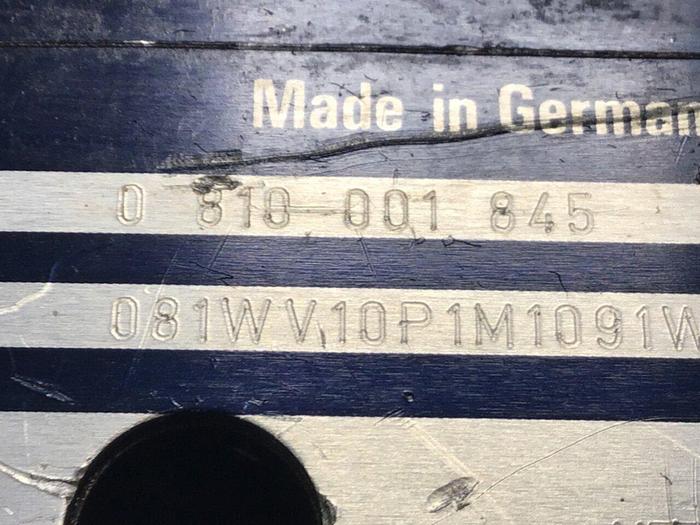 Used BOSCH Valve 0 810 001 845 Used