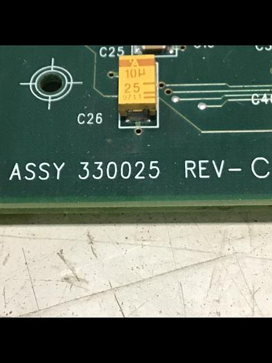 Used VAN DORN Analog Circuit Board 330025 PC330-025 Used