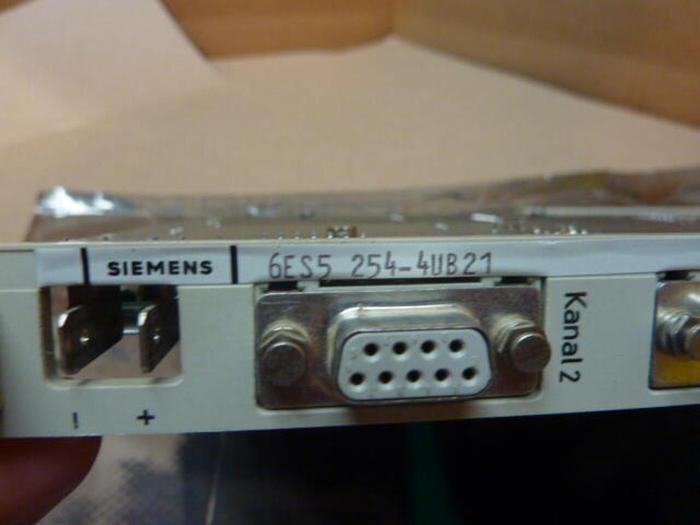 Used SIEMENS Communication Module 6E55 254-4UB21 Used