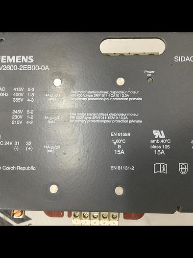 Used SIEMENS Power Supply 4AV2600-2EB00-0A #104993