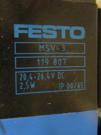Used FESTO Control Block / Valve Terminal IFB8-02 #52878