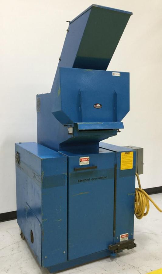Used RAPID 10 HP Grinder Granulator 1012-K Used