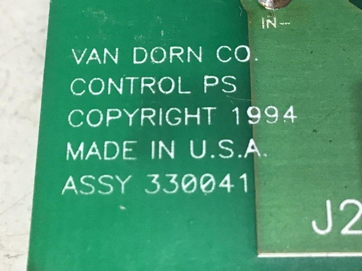 Used VAN DORN Circuit Board 330041 PC330-041 Used