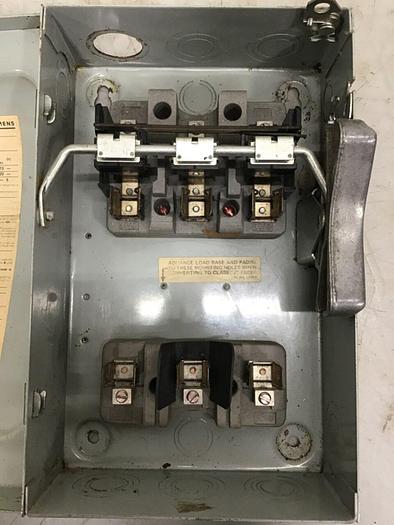 Used SIEMENS 30 Amp ITE Heavy Duty Vacu-Break F-351 #127053