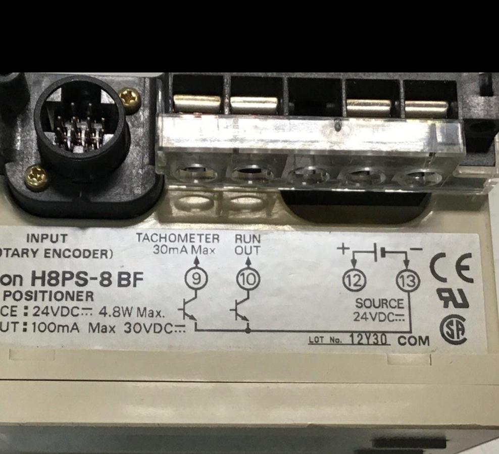 Used OMRON Cam Positioner H8PS-8BF USED